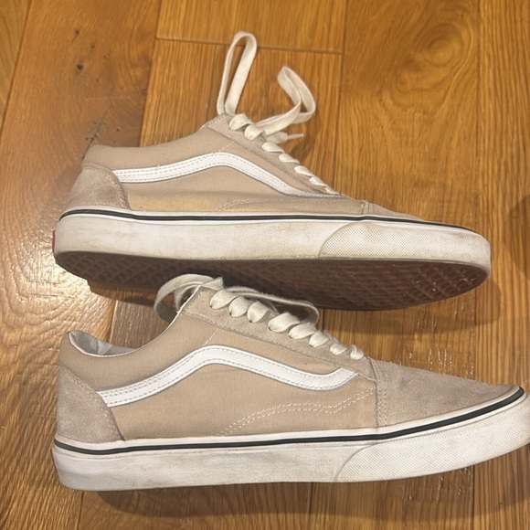 Vans Old Skool Shoes in Tan - Picture 3 of 3